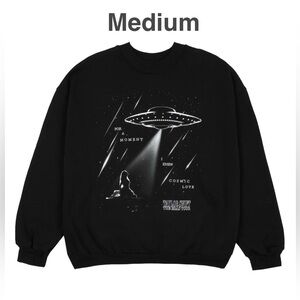 TAYLOR SWIFT | THE ERAS TOUR DOWN BAD LIVE PHOTO OVERSIZED CREWNECK -Size Medium
